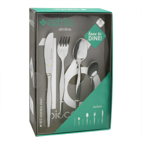 Slimline Cutlery Set - 16pc