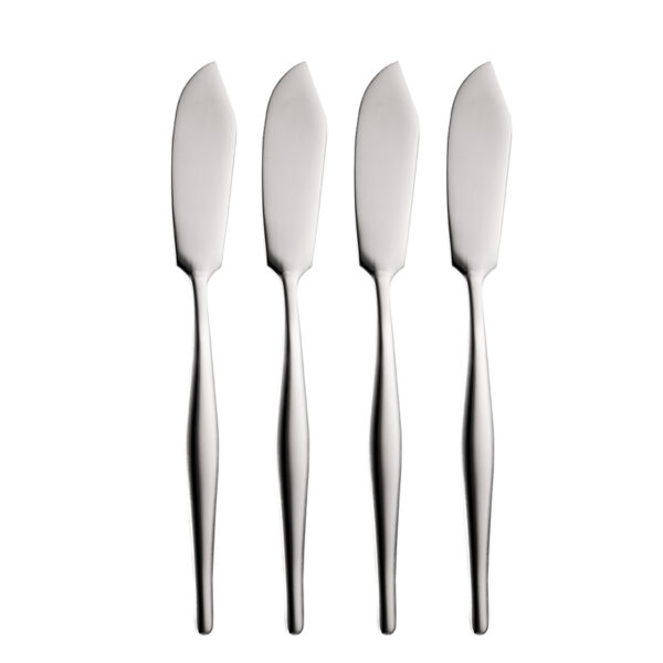 Slimline Fish Knives Hangpack - 4pk