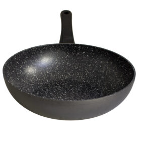 Forged Recycled Aluminium Wok - 28cm