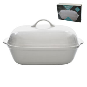Rectangular Casserole With Lid - Large