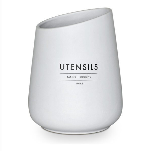 Stoneware Utensil Holder