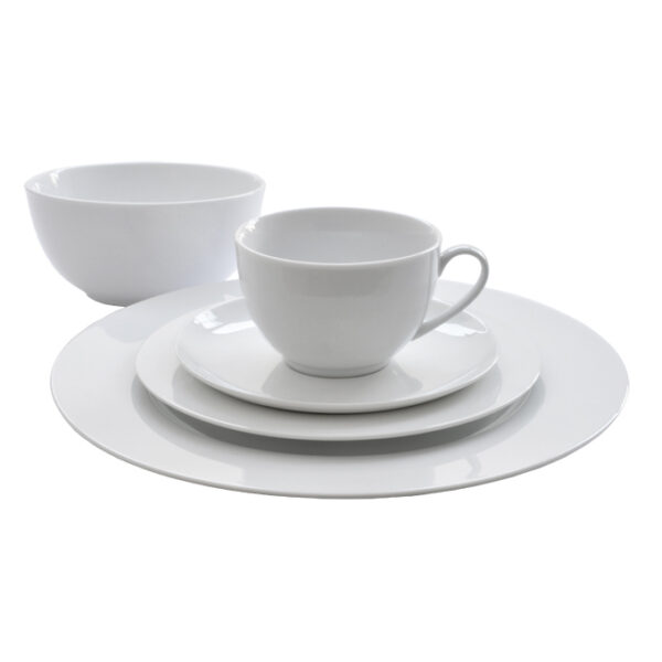 Just White Dinner Set - 20pc