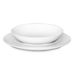 Just White Dinner Set - 12pc