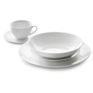 Just White Dinner Set - 20pc