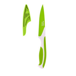 Paring Knife With Cover - Green