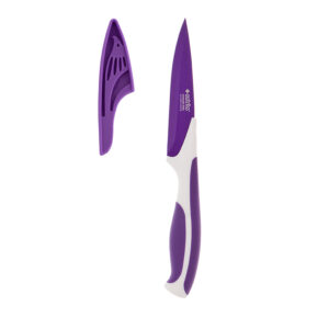 Paring Knife With Cover - Purple