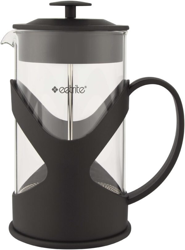 Coffee Plunger - Black, 600ml