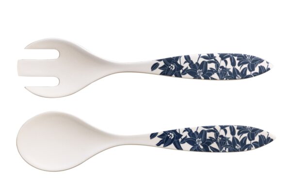 Bamboo Fibre Salad Server Set