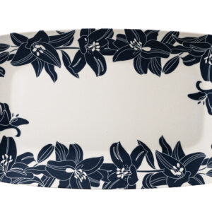 Bamboo Fibre Serving Platter - 35x20cm