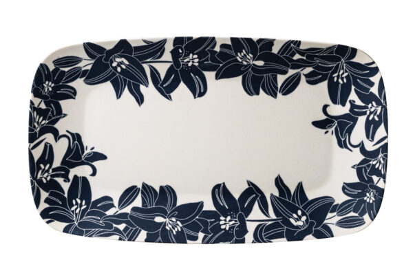 Bamboo Fibre Serving Platter - 35x20cm