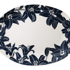 Bamboo Fibre Serving Platter - 42x30cm