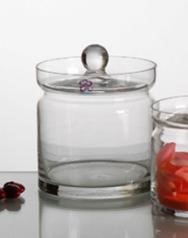 Glass Storage Jar - 15x18cm