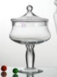 Clear Storage Jar - 12x30cm
