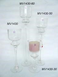 Glass Cylinder Vase - 12x11.5x30cm