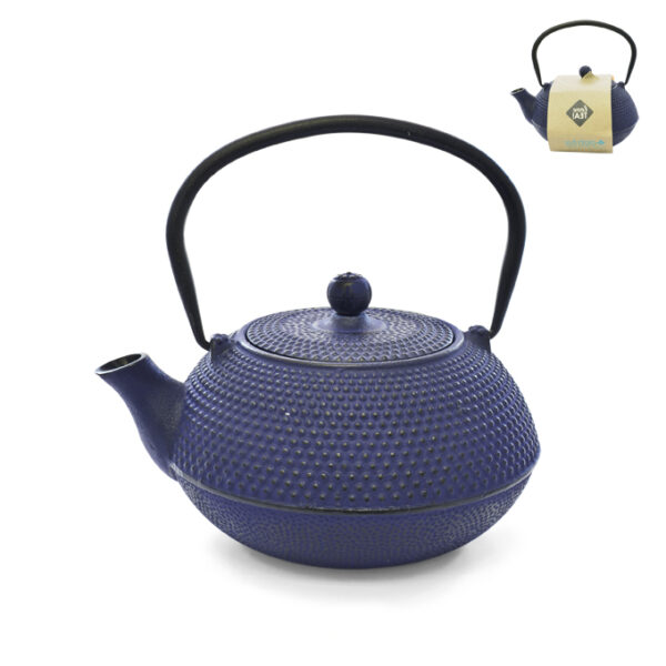 Cast Iron Tea Infuser - Blue, 600ml
