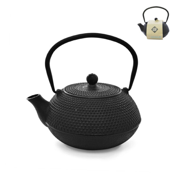 Cast Iron Tea Infuser - Black, 600ml