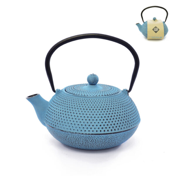Cast Iron Tea Infuser - Turquoise, 600ml