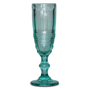 Flute Glass - Aqua