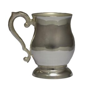 Silver Plated Curved Tankard