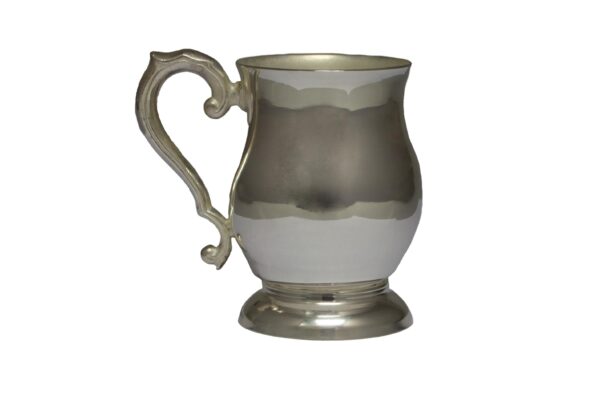 Silver Plated Curved Tankard
