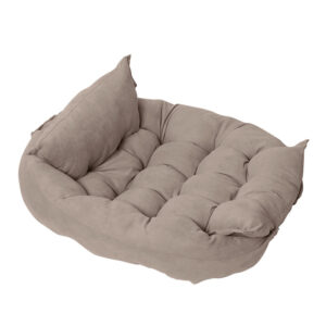 Rectangular Pet Bed - Small, Light Brown