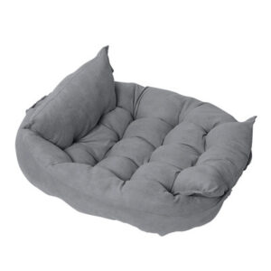 Rectangular Pet Bed - Large, Grey