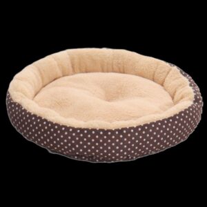 Round Pet Bed - Large, Bark Blue Grey