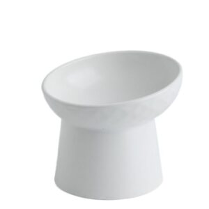 Elevated Ceramic Bowl - White