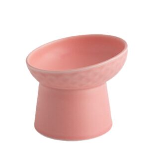 Elevated Ceramic Bowl - Pink