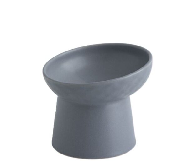 Elevated Ceramic Bowl - Grey