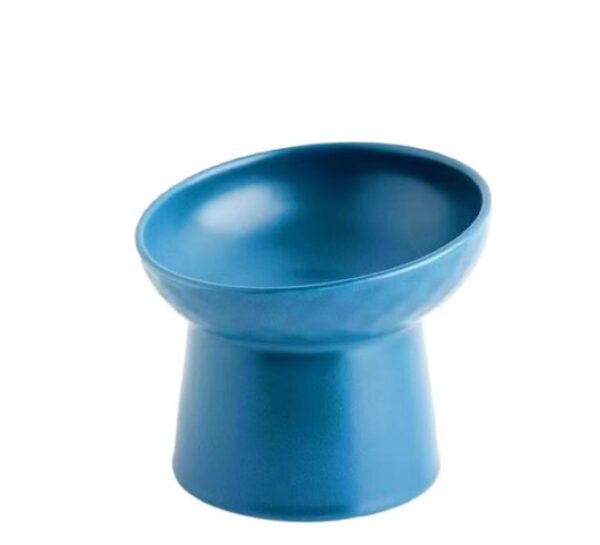 Elevated Ceramic Bowl - Blue