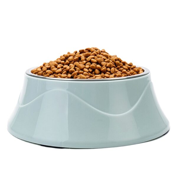 Double Layer Pet Bowl - Blue