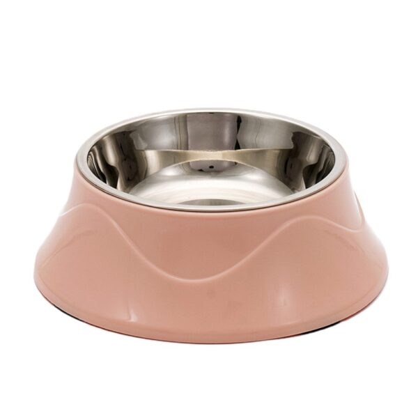 Double Layer Pet Bowl - Pink