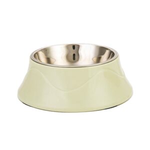 Double Layer Pet Bowl - Yellow