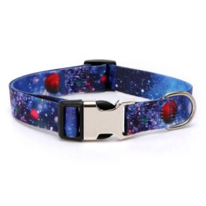 Pet Collar - Extra Large, Purple Pattern