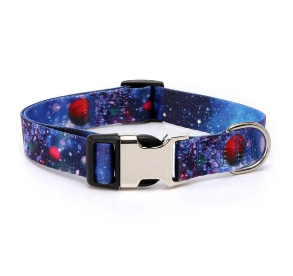 Pet Collar - Extra Large, Purple Pattern