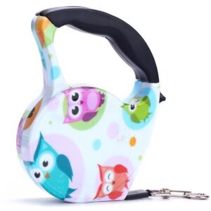 Automatic Pet Leash - 5m, Owls